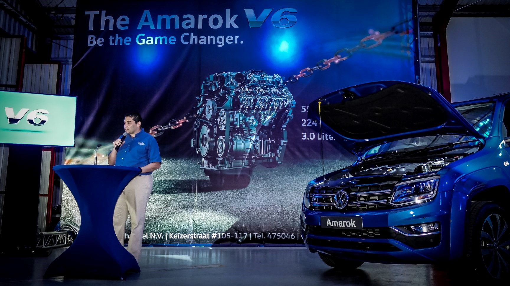 Launch Amarok V6