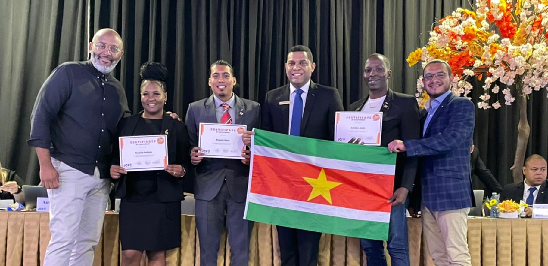 Fernandes Autohandel N.V. supports JCI Suriname