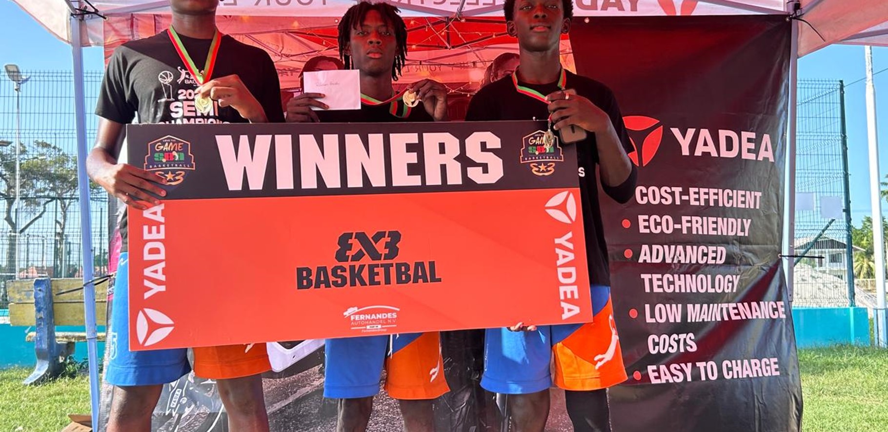 3x3 Basketbaltoernooi, Powered by Yadea